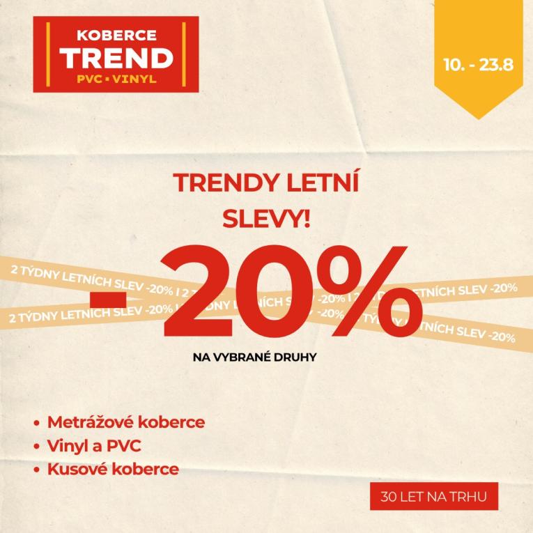 Koberce TREND - slevy