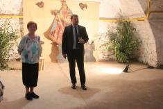 Výstava v podzemních prostorách obecního úřadu Kvasice