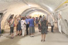 Výstava v podzemních prostorách obecního úřadu Kvasice