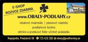 Podlahy - obaly Napajedla