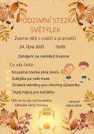 Podzimní stezka světýlek 1